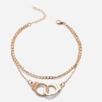 Footwear Personalized Fashion Colorful Bells Anklet Bohemian Tassel Bells Ladies Anklet One Size auksas