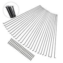 Er Er NIPPLES MTB Bike NIPPLES Steel SPOKES Bike Spokes Black