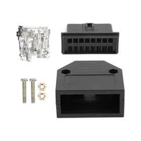 16Pin OBD2 Plug Alloy Pin Terminals OBD2 Adapter OBD2 Connector  OBD2 Extension Cable Making juoda