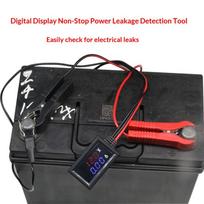 Vehicle Battery Leakage Detector Precise Multi-Functional Quickly Tester With Voltage Display Automotive Relay Tester 1Pc one size