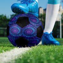 1pc Cosmic Spiral Nebula No Zone Foot-Friendly, Anti-Slip and Wear-Resistant, High Elasticity, size 5 Indoor/Outdoor Universal Soccer Ball Q60441 Size 5