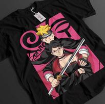 Boruto Tshirt Naruto Shirt Sarada Uchiha TShirt Uzumaki Anime Kawaki Unisex Tee S