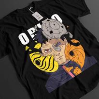 Naruto Shirt Obito Tshirt Sasuke TShirt Kakashi Rin Anime Minato Unisex Tee S