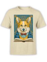 Professor Corgi Corgi Tshirt Unisex S