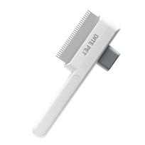 Pet Hair Removal Comb Flea Comb,New One-Click Self-Cleaning Pet Removal Combs For Short&Long Hair Cat Dog Comb For Grooming Mass A2