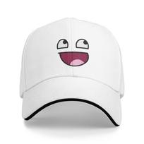 Epic Face Meme Y2K Grunge Style Sandwich Baseball Caps Retro Funny Men Women Breathable Sun Cap Outdoor Gift Hat Adjustable