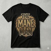 The Mane Man Lion Dad Shirt Father’s Day Gift For Dad Tee XL