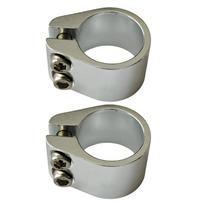 Road Bike Seat Post Clamp Seatpost Collar Aluminum Alloy Bicycles Seat Tube Clamp Road Bike Seatpost Clamp Enduring