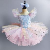 Pink Ballet Tutu Dress Girl's Dance Skirt Ballet Skirt Ballet Blue Long Princess Purple Yellow 160cm rožinė