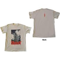 Men's Slipknot Sid Photo (Back Print) Slim Fit T-shirt Small Sand M