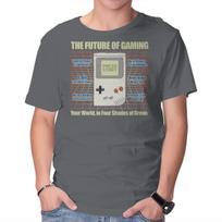Unisex Crew Neck T-Shirt The Future Of Gaming Graphic Short Sleeve Casual Tee XL
