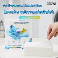 Laundry Dye Absorbing Paper Anti Color Transfer Catcher Sheets 30/50/100Pcs Non-toxic for Home Clothes Washing Care A1