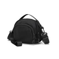 Men's shoulder messenger bag, lightweight trendy brand casual men's bag, small bag, portable sports small backpack, mini mobile phone bag. juoda