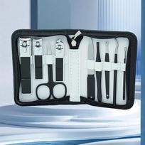 Portable Nail Art Tools Nail Scissors 9/18/22/30 Pieces Nail Clippers Full Set Oblique Nail Clippers Pedicure Set