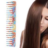 Portable Hair Detangling Comb Exquisite Pattern Styling Comb For Barber Hairdressing Comb  Home Use