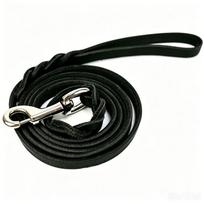 Genuine Cowhide Dog Leash 360° Copper Snap Hook Pet Traction Rope  Daily Outdoor Trip Dog Leash