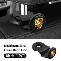 Automobilio interjero kabinami laikymo kabliukai, klipai, organizatorius Porsche Macan 911 718 Taycan Panamera Cayenne Boxster Cayman Lipdukas