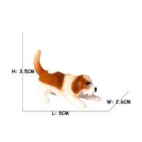Dog figures Boston terrier Poodle Labrador collie St. Bernard Husky Model Action Figure Farm Animal Figurines for Children Toys