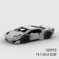 MOC Speed Racing Car SUV Rally Sports Model Building Blocks Super Racers Vehicle City Technique Bricks Toy Christmas gift