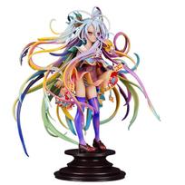 Anime Figure No Game No Life Shiro Standing Pvc Collectible Model Boxed Desktop Ornament Decoration For Adult Anime Collectors