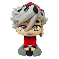 2026 Demon Slayer Anime Q Version Figure Toy Shinazugawa Sanemi/Douma/Rengoku Kyoujurou/Obanai Iguro /pvc Model Toy Xmas Gift