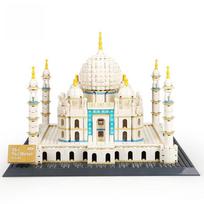 1505PCS World Architecture Taj Mahal-Agra India Building Blocks Bricks Assembled Desktop Decoration Collection Toy Girls Gifts