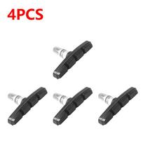 2-10PCS MTB Mountain Bike Brake Blocks Set Rubber Bicycle V-brake Shoes Pads Road Riding Cycling Accessories
