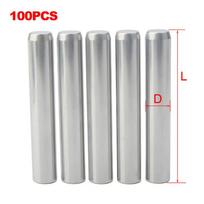100PCS D1/1.5/2/2.5/3/3.5/4/5/6/8/10/12mm HRC58 SUJ2 Solid Cylindrical Dowel Pin High Hardened Locat Fixed Parallel Pin KST612-4-10