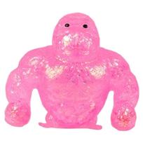 Colorful Gorilla Ball Anti Stress Toys Kids Squishy Toys Squeeze Relief Anti-stress Kids Funny Things Prank Jokes For Adults Gif One Size rožinė