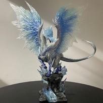 Monster Hunter Velkhana Action Figure 26cm Manga GK Statue Model Ornament Figurine Anime Peripheral Figuras Toys Gift for Fans