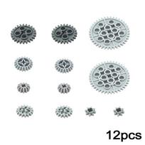 MOC Bricks Technical Accessories Bulk Multiple Sizes Gear Cross Axles Set Compatible Building Blocks Educational  Leduo Toy