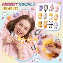 Mochi Squishy Animacinis Gyvūnėlis Žaislas Tabas Squishy Linksmi Žaislai Vaikams Streso Malšinimui Spaudimo Vakarėlio Dovanėlės Gimtadienio Dovana Gėrybių Maišelis One Size