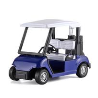 1:20 Scale Golf Cart Model Toy Car Metal Diecast High Simulation Pull Back Vehicle Models Ornaments Collection Boy Birthday Gift mėlyna