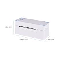 Thermal Shipping Label Printer 4 Inch Desktop E ress Bar  Label Sticker Maker 4x6 Portable USB Connection  . 80mm Paper Width 180mm/s High Speed