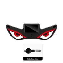 Solar LED Blinking Devil Eye Car Lights - No Wiring Needed, Dynamic Sensing juoda