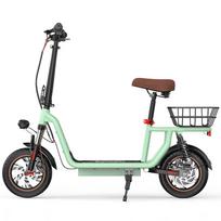 iScooter i12 Sulankstomas elektrinis paspirtukas, 500W, 36V 7.5Ah, Iki 25 km/h, Maksimalus nuotolis 30 km, Dviguba pakaba, 12  ratai, Miesto kelionėms skirtas elektrinis paspirtukas 36V 500W 7.5Ah žalia