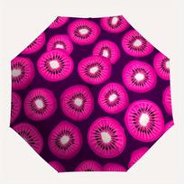 1pc Kiwi Pattern Automatic Umbrella High Quality Canopy, Portable Folding Umbrella with, Ideal Gift for - Travel, Everyday, Formal Events, Stylish Acc