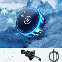 Cooling Phone Holder Car Magnetic Phone Cooler Semiconductor Active Coolers Cool Down Phone Qi 15W Magsafe Fast Wireless Charger Cooling phone holder