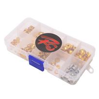 1/10 1/8 Scale RC Cars Screw Kit Aluminum Alloy Flat Washer Set RC Screw Washer Kit  For RC Hobby auksas