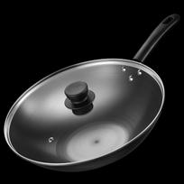 Midea Fine Iron Induction Wok with Lid