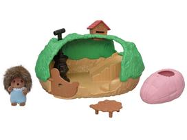 Sylvanian Families Family Trip Play Set Secret House ST Mark Ages Sylvanian Epoch [Cute Set] (CO65 Certified, 3+, Toy, Dollhouse, Families, Co., Ltd.)