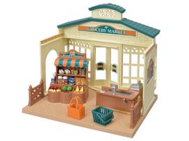 Sylvanian Families Shop ST Mark Certified Ages Toy Dollhouse Sylvanian Families Epoch EPOCH [Forest Market] Mi-86 3+ Co., Ltd.