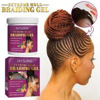 Styling Braiding Gel Wax Carbomer Long Lasting Strong Hold Pomade Anti-Frizz Smooth Hair Finishing Shaping Hair Edge Control one size