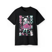 Nezuko Tshirt Demon Slayer Kokushibo Kimetsu No Yaiba Tanjiro Shirt All Size M