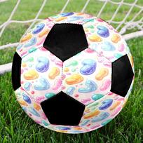 1pc Gelatinous Jelly Beans Soccer Balls Size 5 Machine-Stitched Ball, Sports League Outdoor Match Football Training Ball Futbol Voetbal. Q261573 Size 5