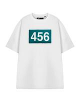 Squid Games Short Sleeved TShirt  Unisex White  Official Merch S