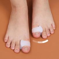 Silicone Toe Separators for Overlapping Toes, Comfort Toe Spacers for Straightening and Alignment – 2 Pack One Size balta