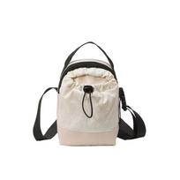 Lightweight egg bag, small kettle bag, casual messenger bag, mobile phone bag, mini small bag, versatile shoulder drawstring bag. balta