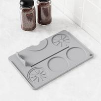 Silicone Coffee Tamping Station Mat For Home, Non-slip Espresso Tamper Holder Pad Coffee Press Cushion Tool Cafe Accessory pilka