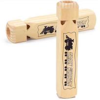 Wooden Children Train Whistle Whistle Parent-Child Teaching Aids Cartoon Musical Instruments Whistle Kindergarten Educational onesize